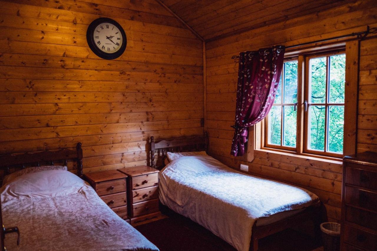 George Cabin - Log Cabin In Wales With Hot Tub นิวทาวน์ ภายนอก รูปภาพ